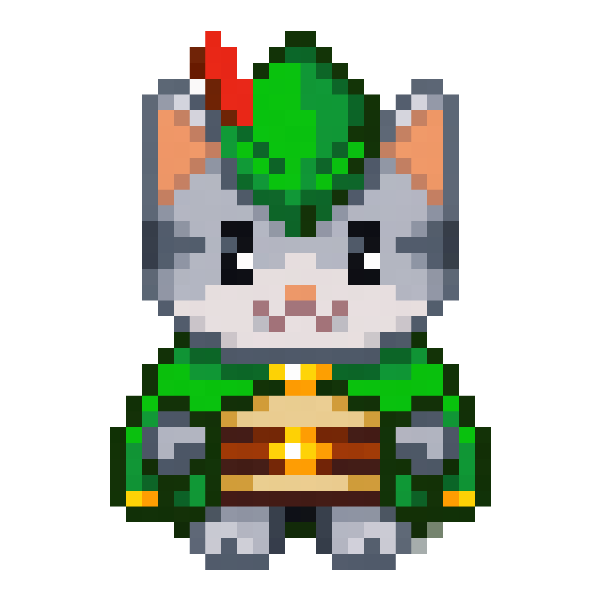 RobinCat in his green feathered hat