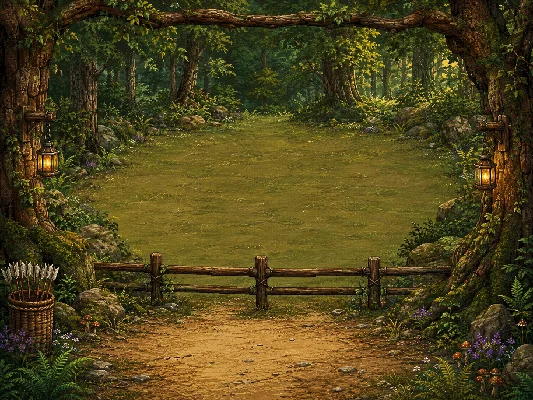 Archery clearing